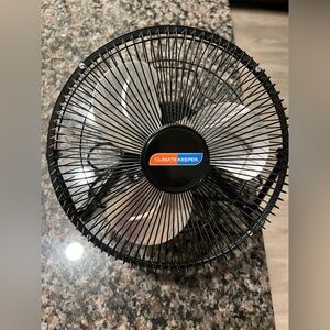 Black Electric Fan